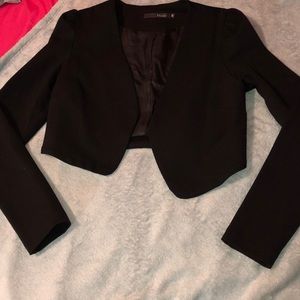 Cropped blazer